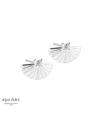 AQUA DULCE | KAYA FAN EARSTUD | SILVER