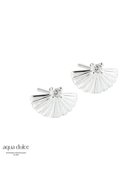 AQUA DULCE | KAYA FAN EARSTUD | SILVER