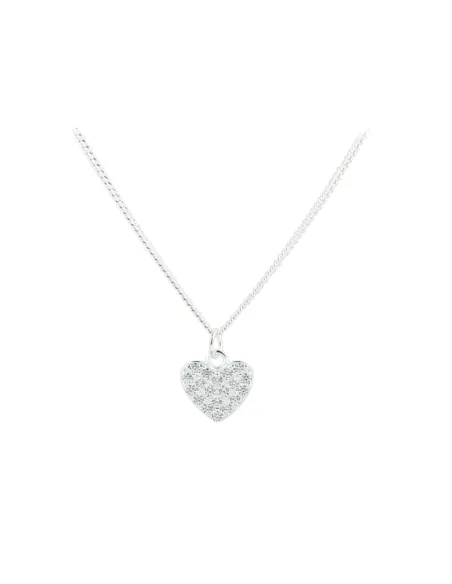 AQUA DULCE | DARLING HEART NECKLACE | SILVER