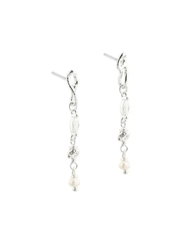 AQUA DULCE | WHITE GARDEN EARSTUD | SILVER