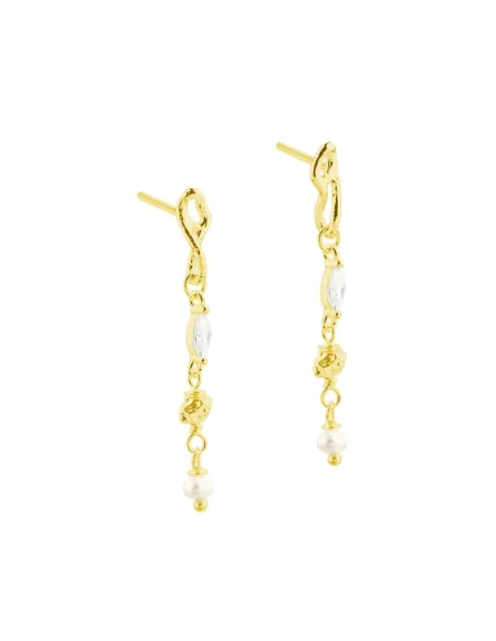 AQUA DULCE | WHITE GARDEN EARSTUD | GOLDEN