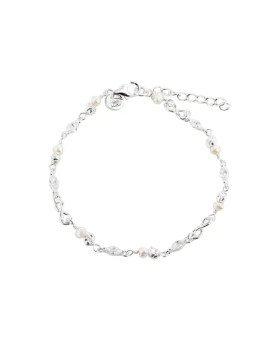 AQUA DULCE | WHITE GARDEN BRACELET | SILVER