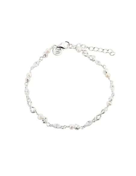 AQUA DULCE | WHITE GARDEN BRACELET | SILVER