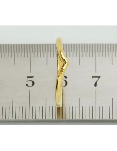 JAN JØRGENSEN | V-Aligned guld ring