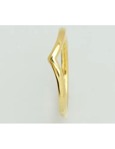 JAN JØRGENSEN | V-Aligned guld ring