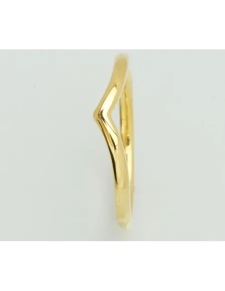 JAN JØRGENSEN | V-Aligned guld ring