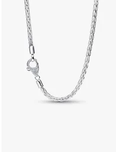 PANDORA | Rævehale Charmhalskæde med Pavélås