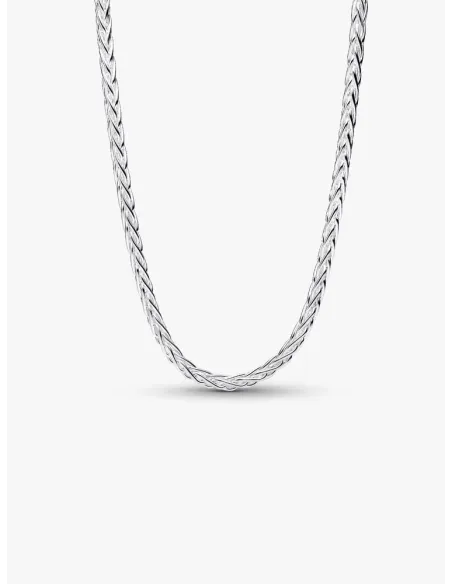 PANDORA | Rævehale Charmhalskæde med Pavélås