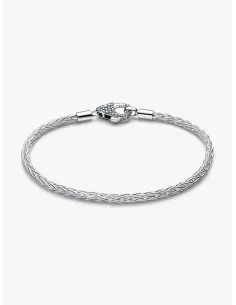 PANDORA | Rævehale Charmarmbånd med Pavélås 2