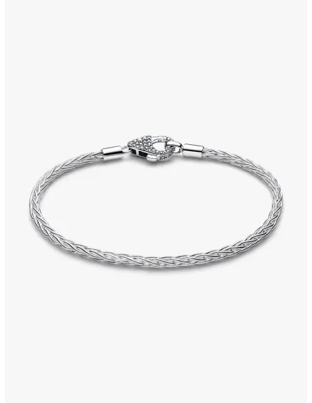 PANDORA | Rævehale Charmarmbånd med Pavélås