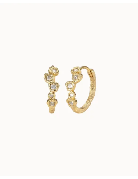 Nava Copenhagen | Onda Earrings - Forgyldt