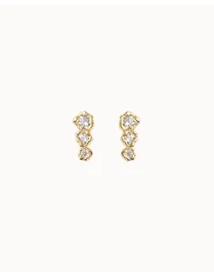 Nava Copenhagen | Nebula Petite Studs - Forgyldt