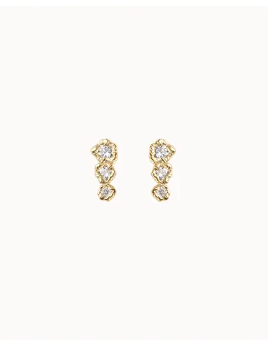 Nava Copenhagen | Nebula Petite Studs - Forgyldt
