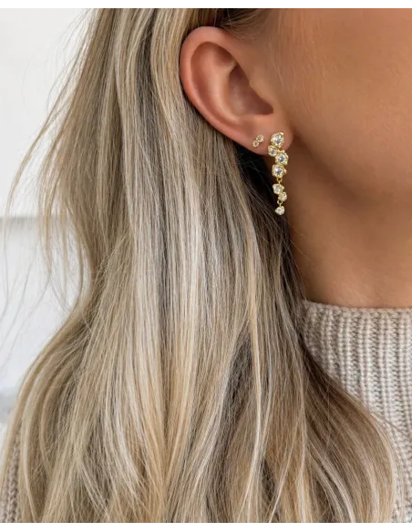 Nava Copenhagen | Nuvia Petite Studs - Forgyldt