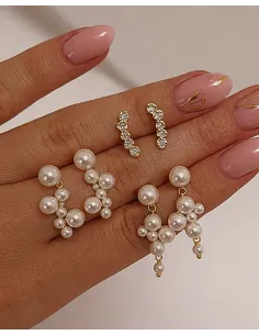 Nava Copenhagen | Aeris Earrings - Forgyldt 2