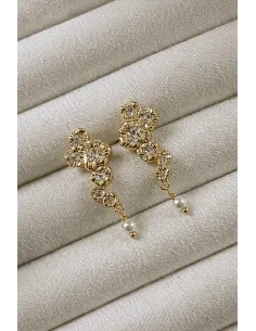 Nava Copenhagen | Solenne Earrings - Forgyldt 2