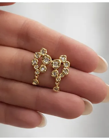 Nava Copenhagen | Calima Earrings - Forgyldt