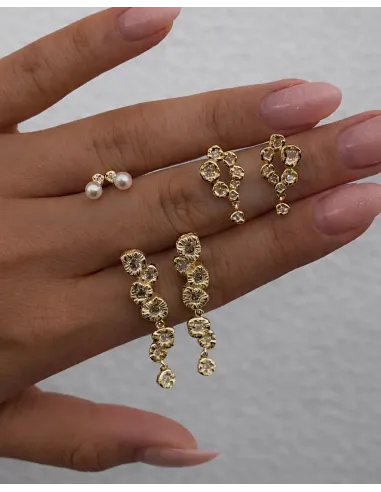 Nava Copenhagen | Calima Earrings - Forgyldt