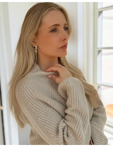 Nava Copenhagen | Galene Earrings - Forgyldt