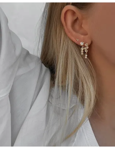 Nava Copenhagen | Avira Earrings - Forgyldt