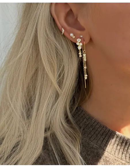 Nava Copenhagen | Avira Earrings - Forgyldt