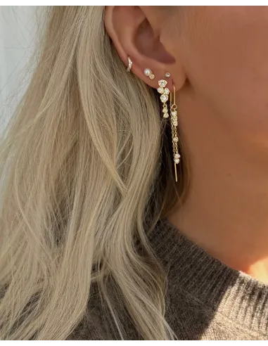 Nava Copenhagen | Seraya Petite Studs - Forgyldt