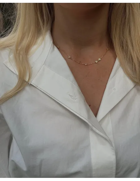 Nava Copenhagen | Solara Necklace - Forgyldt