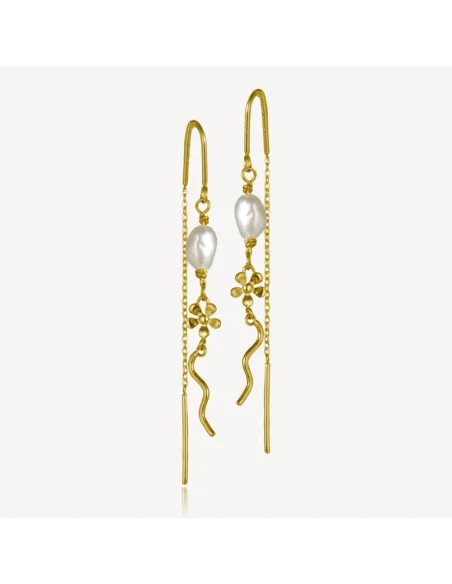 Sistie 2nd | Celeste - Øreringe Forgyldt