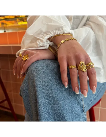 Sistie 2nd | Aria - Armring Forgyldt