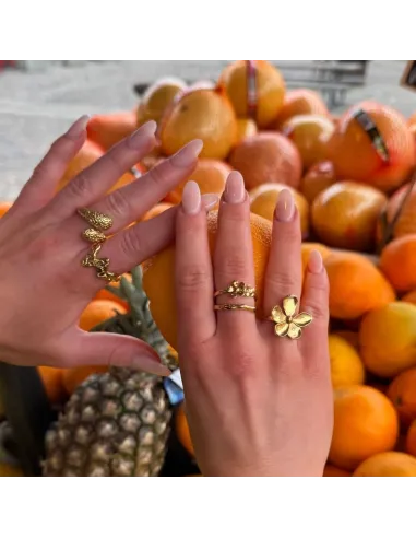 SISTIE 2ND | Wavy - Ring Forgyldt