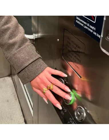 SISTIE 2ND | Wavy - Ring Forgyldt