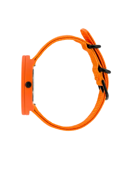 PICTO | 40 mm / Brændt Orange urskive / Brændt Orange genanvendt rem