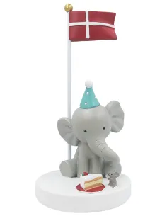 KIDS by FRIIS | Bordflag, elefant med mus og kage