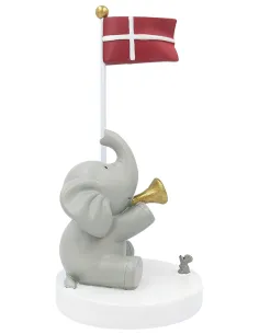 KIDS by FRIIS | Bordflag, elefant med mus og trompet