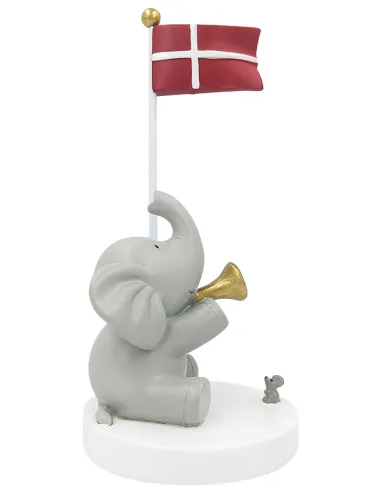 KIDS by FRIIS | Bordflag, elefant med mus og trompet