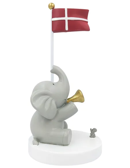 KIDS by FRIIS | Bordflag, elefant med mus og trompet