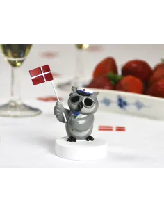 KIDS by FRIIS | Ugle med blå rose og studenterhue 2