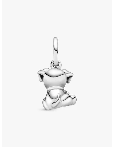 Pandora Julemagi Muranoglas Charm i rød med gylden folie og julemotiver