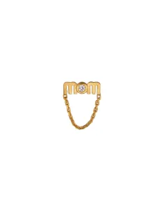 STINE A | Wow Mom Mini with Chain Earring - Single