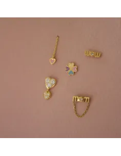 STINE A | Wow Mom Mini with Chain Earring - Single 2