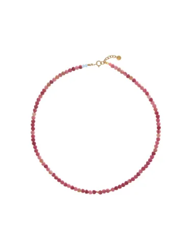 STINE A | Pink Love Hearts Necklace