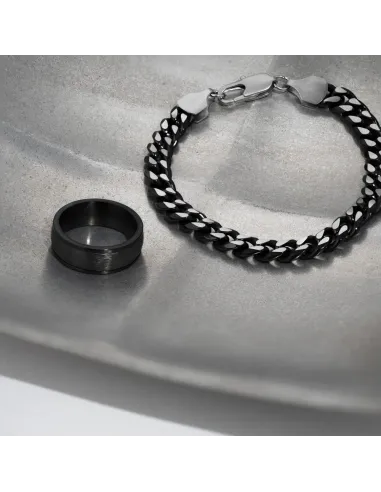SON OF NOA | SON armbånd stål IP black