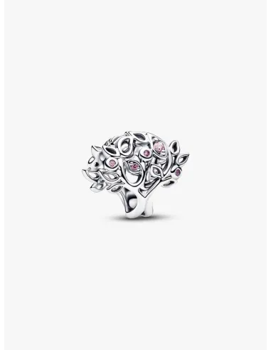 PANDORA Funklende Pavé Tredobbelt Række Charm | Glimtende Elegance