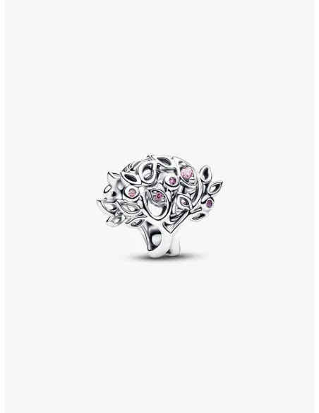 PANDORA Funklende Pavé Tredobbelt Række Charm | Glimtende Elegance