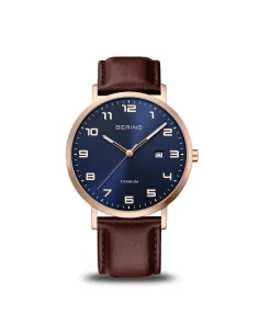 BERING | Titanium | børstet rosaguld | 18640-569