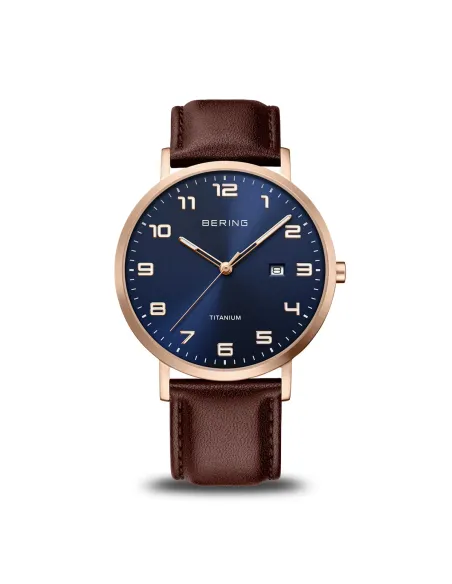 BERING | Titanium | børstet rosaguld | 18640-569