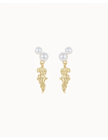 Nava Copenhagen | Lamia Earrings - Forgyldt