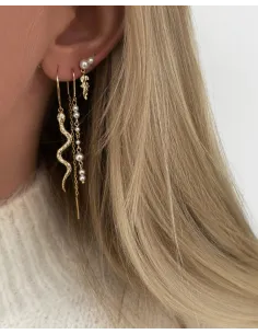Nava Copenhagen | Lamia Earrings - Forgyldt 2