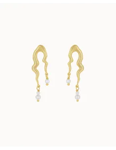 Nava Copenhagen | Caer Earrings - Forgyldt