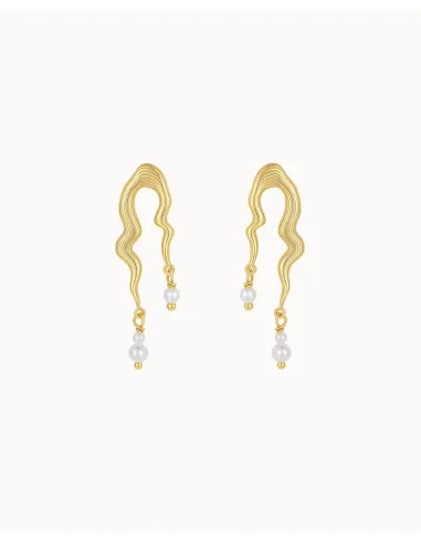 Nava Copenhagen | Caer Earrings - Forgyldt